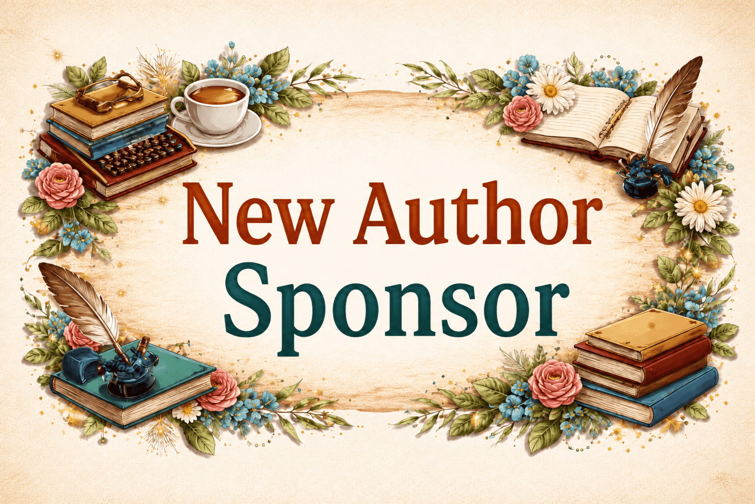 NEW AUTHOR SPONSOR
